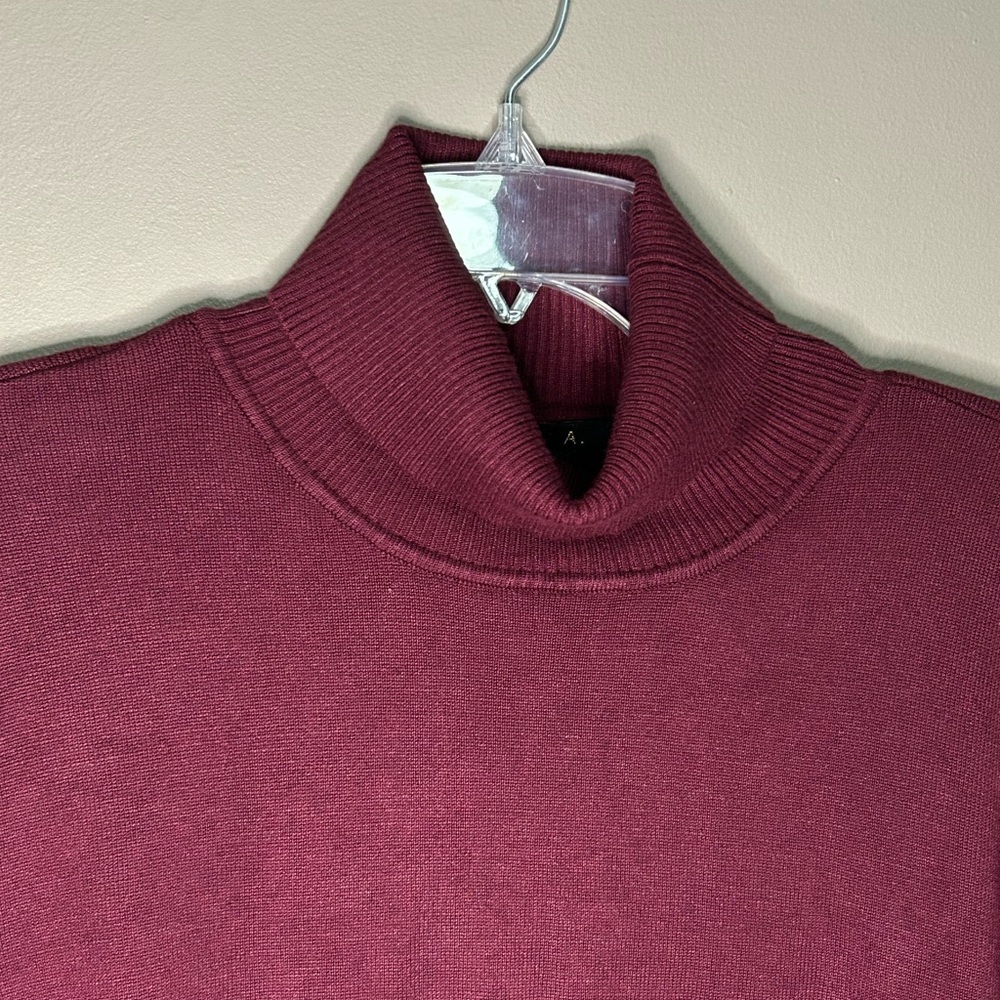 Joseph A Women’s Windsor Wine Knit Sweater Size XL - Picture 6 of 9